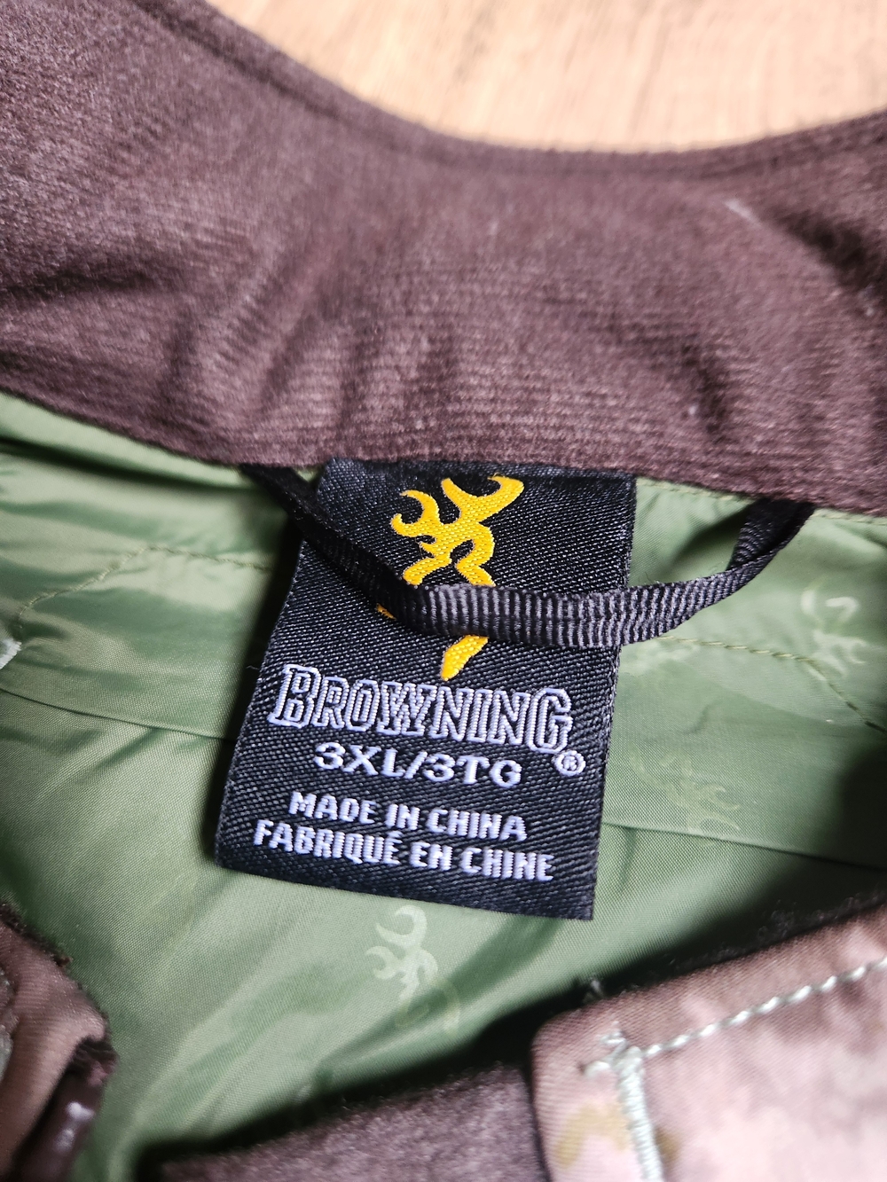 Browning Hells Canyon Speed Tan Camo Softshell Insulated Rain Jacket 3XL - Picture 4 of 9